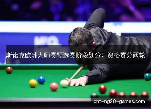 斯诺克欧洲大师赛预选赛阶段划分：资格赛分两轮